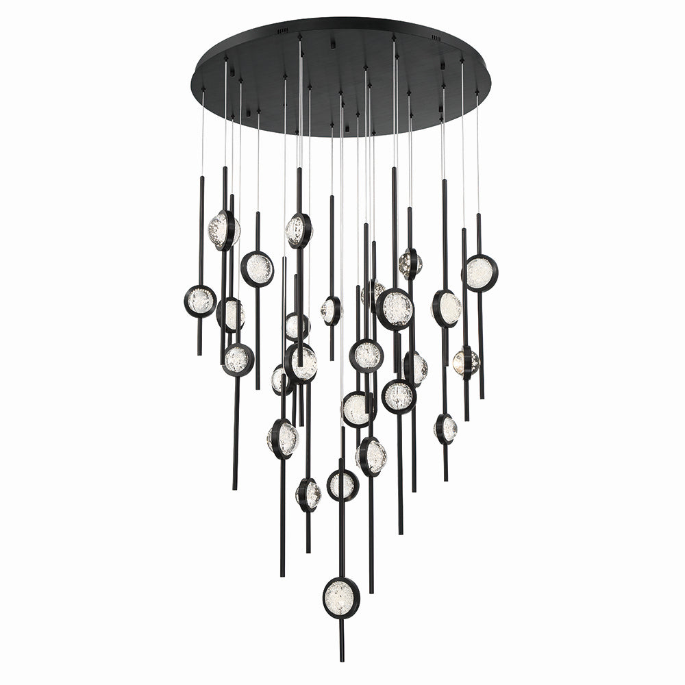 Eurofase Canada - 43890-019 - BARLETTA-CHD-26LT-40IN-BK - BARLETTA - Black