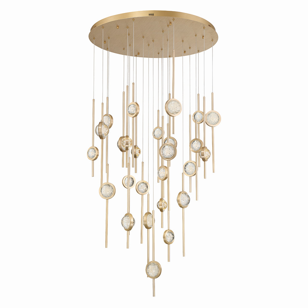 Eurofase Canada - 43890-026 - BARLETTA-CHD-26LT-40IN-GD - BARLETTA - Gold