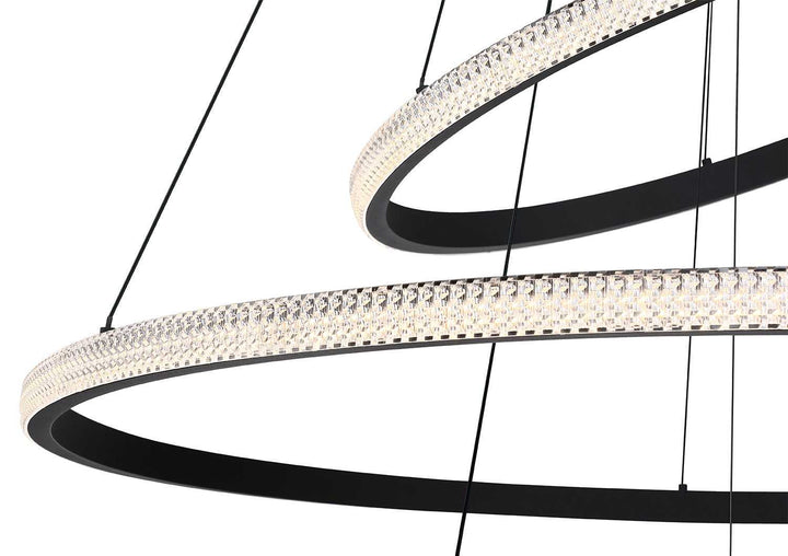 Prado LED Pendant in Black Kendal Canada