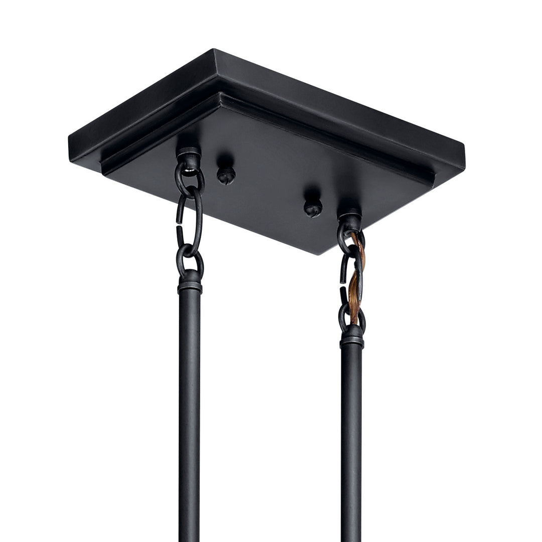 Kichler Canada - 43696BK - Eight Light Linear Chandelier - Alton - Black