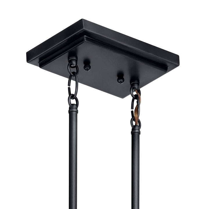Kichler Canada - 43696BK - Eight Light Linear Chandelier - Alton - Black