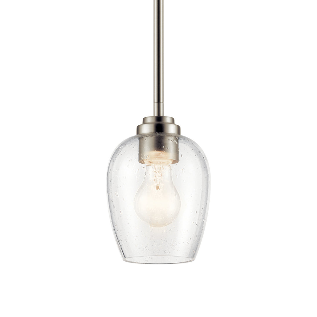 Kichler Canada - 44380NICS - One Light Mini Pendant - Valserrano - Brushed Nickel