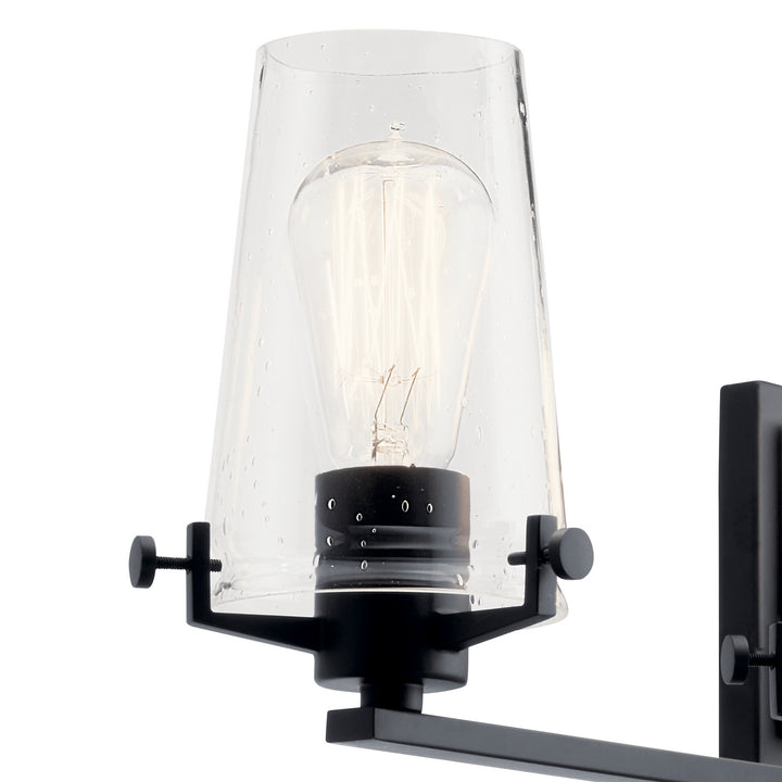 Kichler Canada - 45298BK - Four Light Bath - Alton - Black