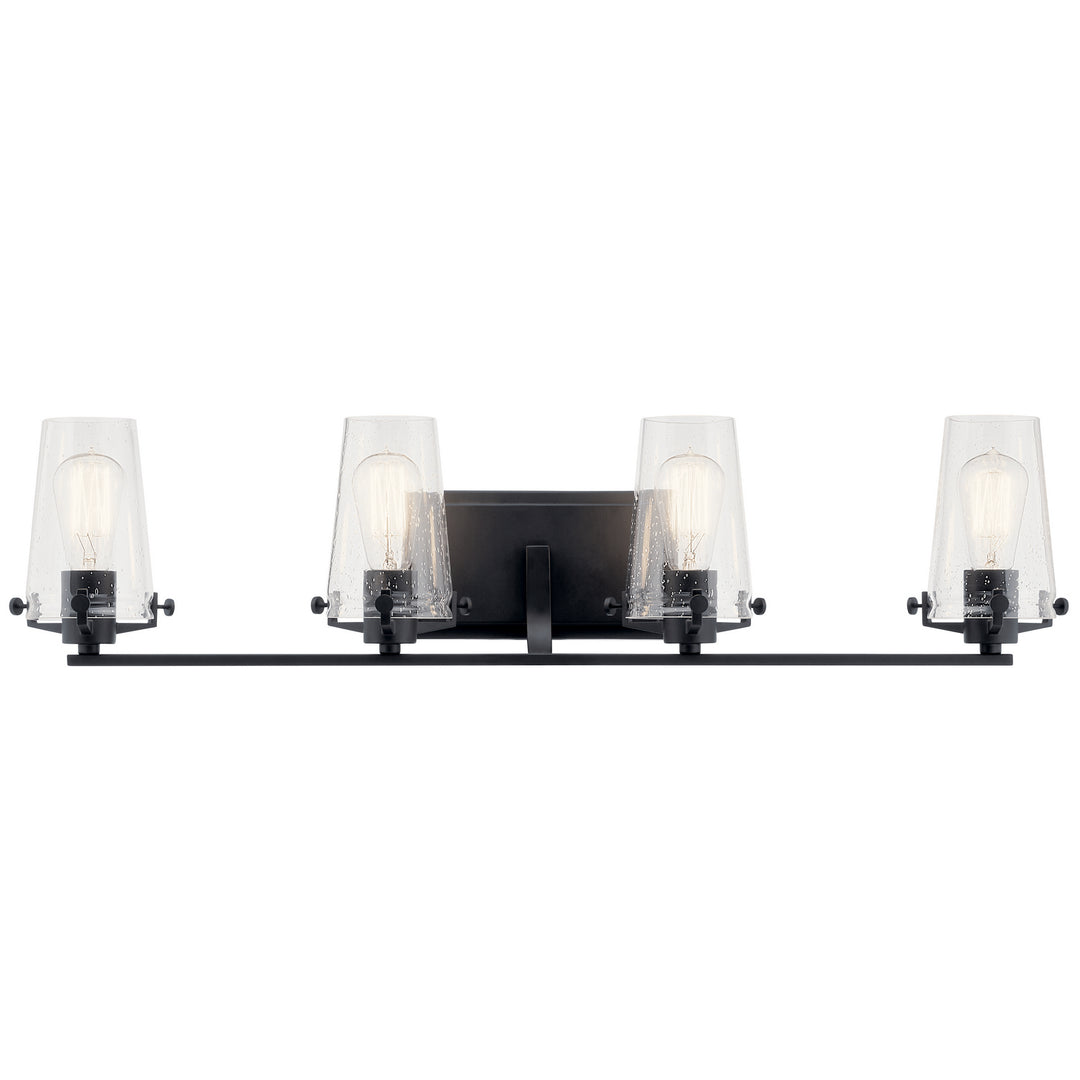 Kichler Canada - 45298BK - Four Light Bath - Alton - Black
