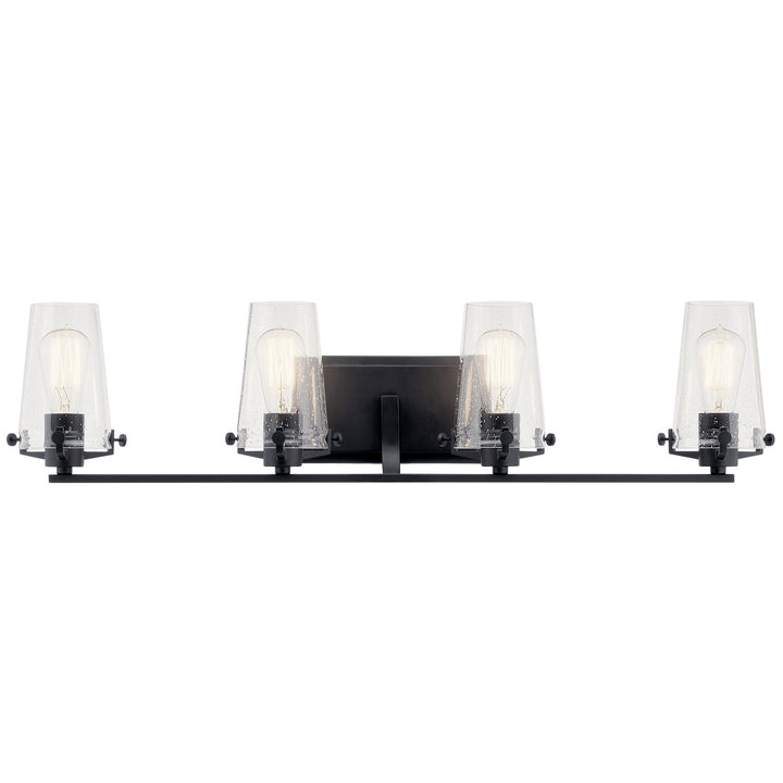 Kichler Canada - 45298BK - Four Light Bath - Alton - Black