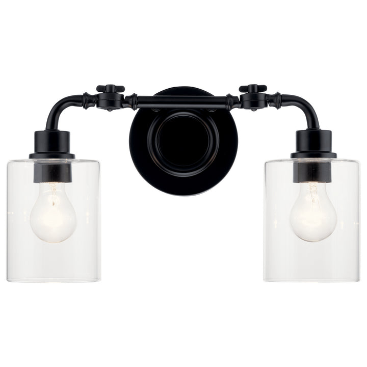 Kichler Canada - 45665BK - Two Light Bath - Gunnison - Black
