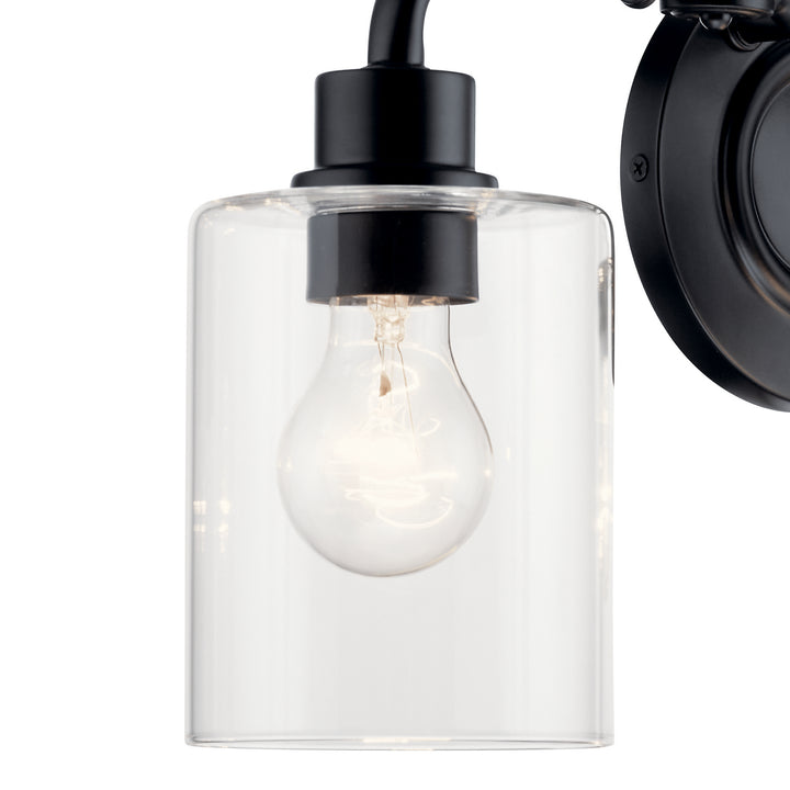 Kichler Canada - 45666BK - Three Light Bath - Gunnison - Black