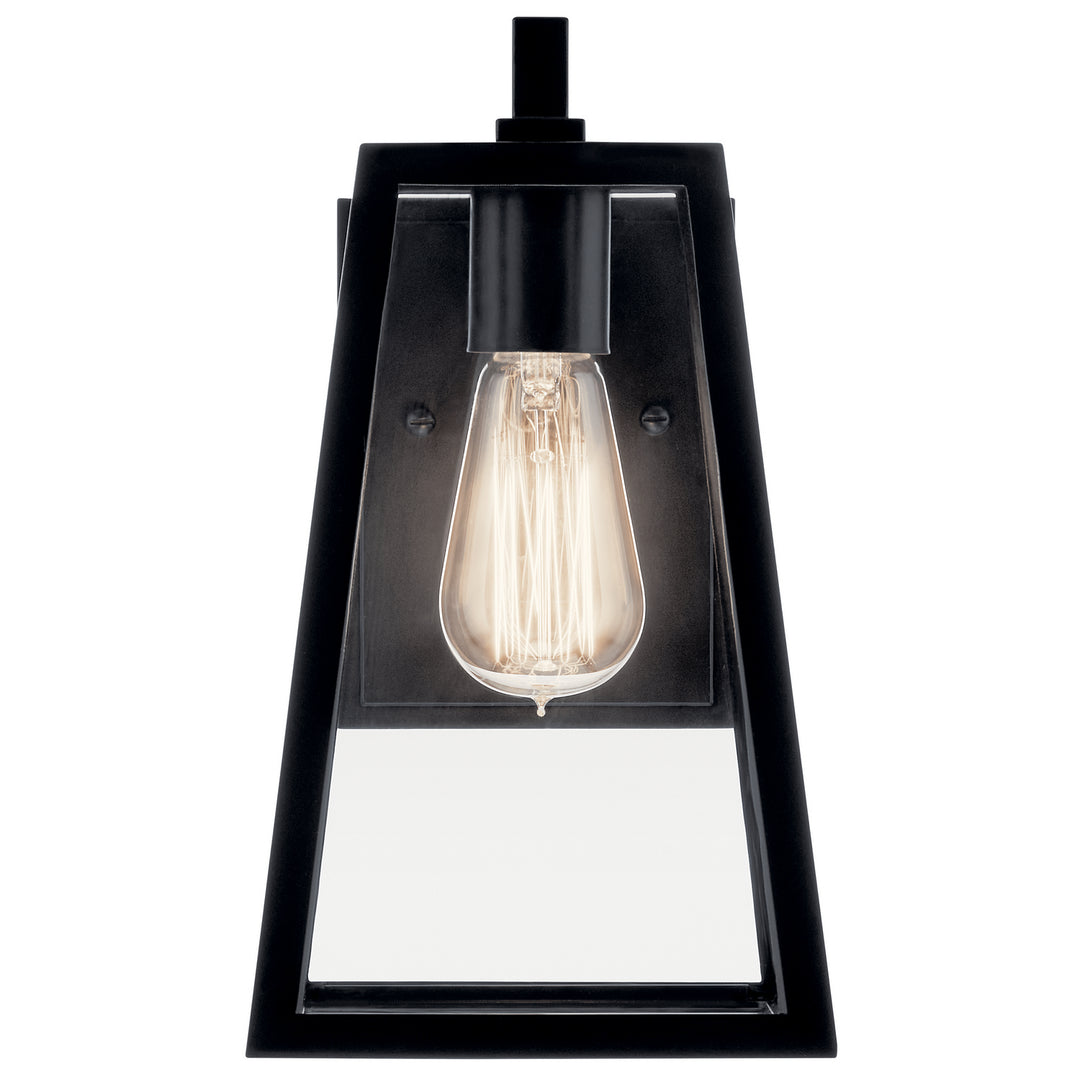 Kichler Canada - 49330BK - One Light Outdoor Wall Mount - Delison - Black