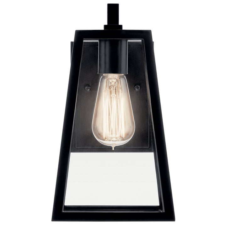 Kichler Canada - 49330BK - One Light Outdoor Wall Mount - Delison - Black