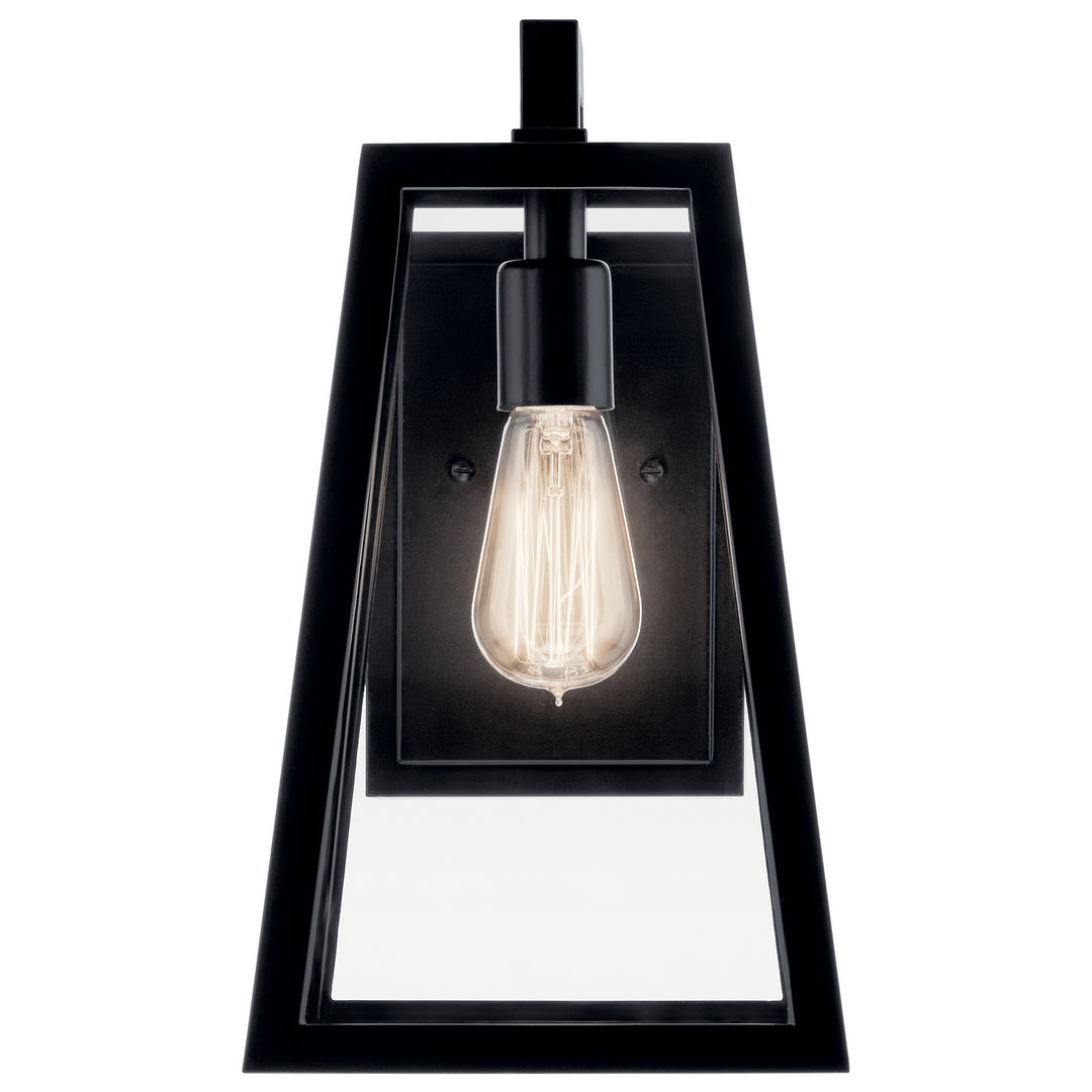 Kichler Canada - 49331BK - One Light Outdoor Wall Mount - Delison - Black