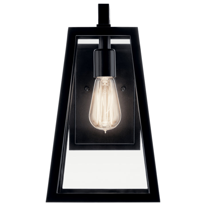 Kichler Canada - 49331BK - One Light Outdoor Wall Mount - Delison - Black