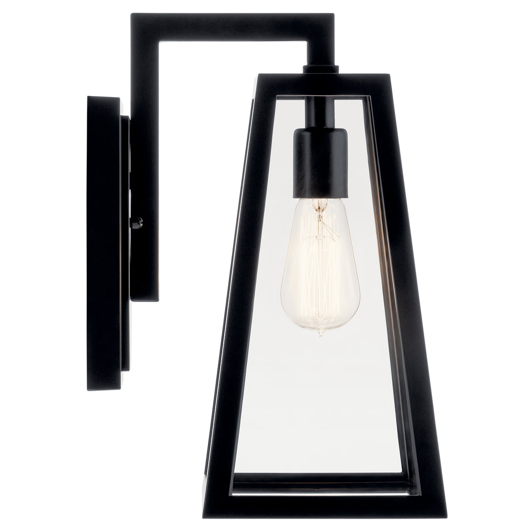 Kichler Canada - 49331BK - One Light Outdoor Wall Mount - Delison - Black