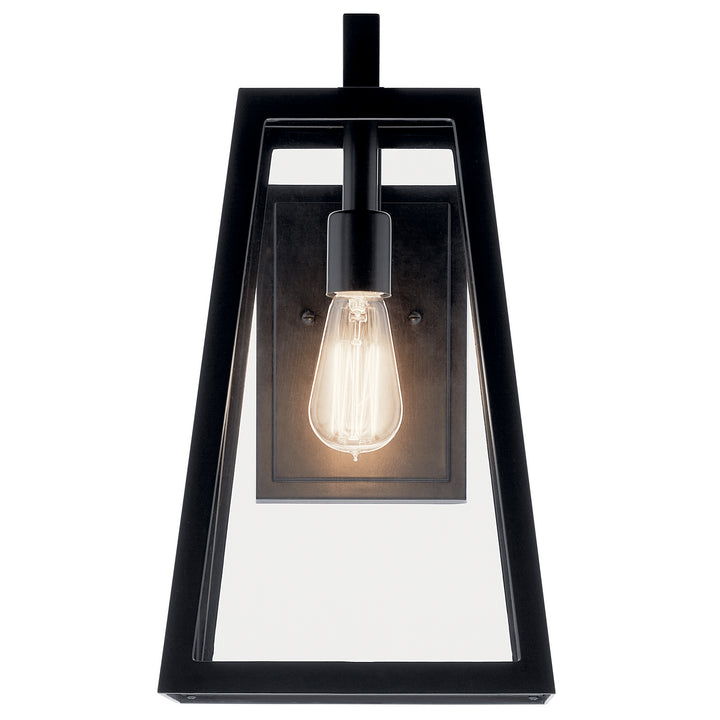 Kichler Canada - 49332BK - One Light Outdoor Wall Mount - Delison - Black