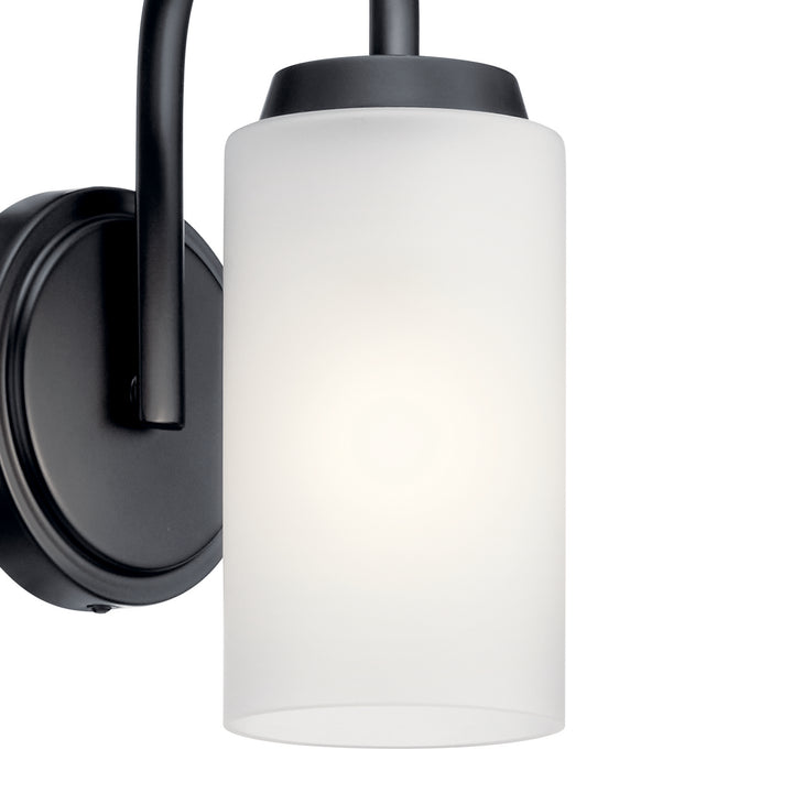 Kichler Canada - 55085BK - One Light Wall Sconce - Kennewick - Black