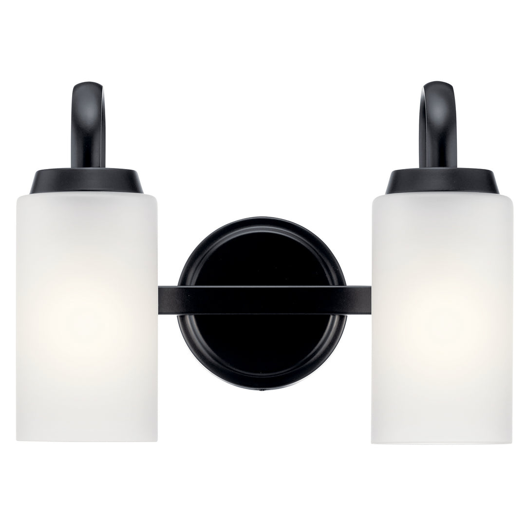 Kichler Canada - 55086BK - Two Light Bath - Kennewick - Black