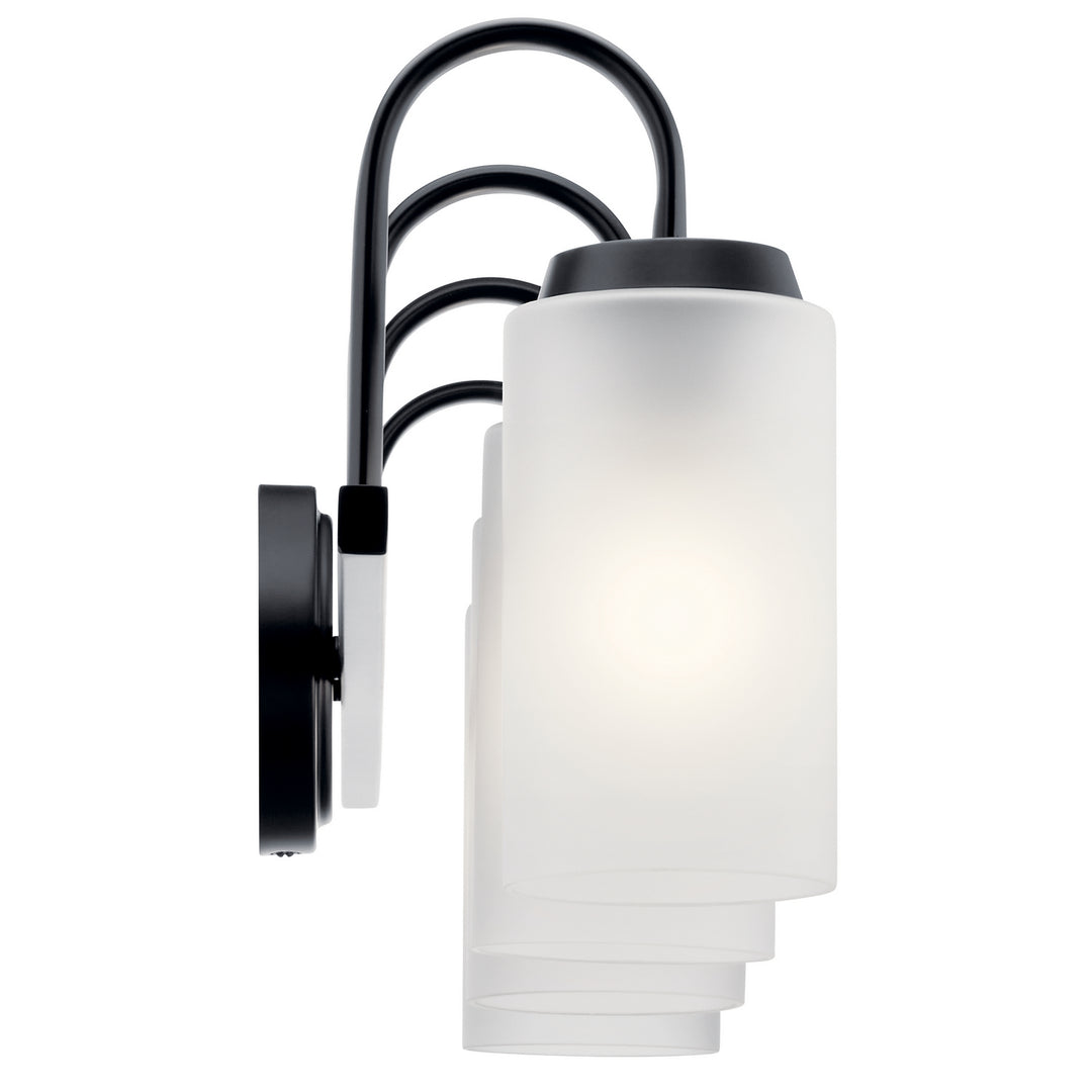 Kichler Canada - 55088BK - Four Light Bath - Kennewick - Black