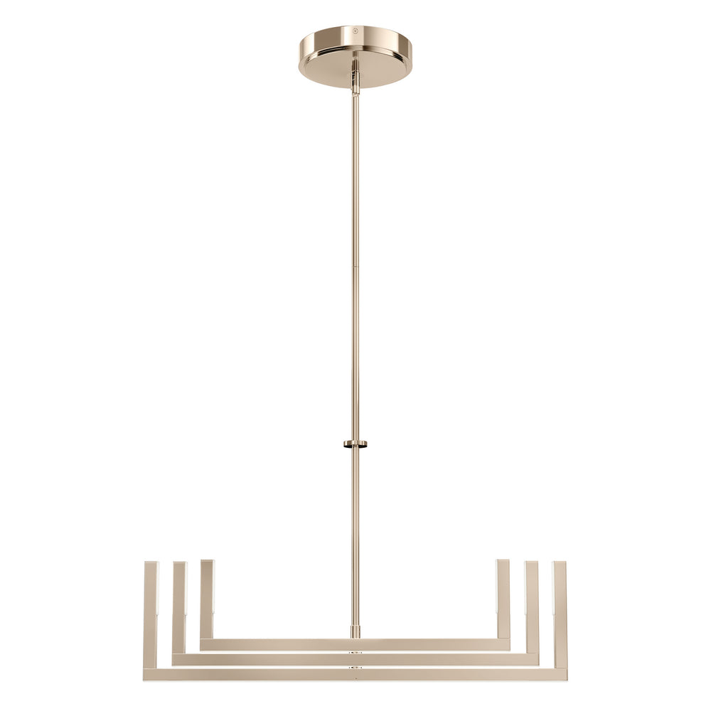 Kichler Canada - 84313PN - LED Chandelier - Priam - Polished Nickel