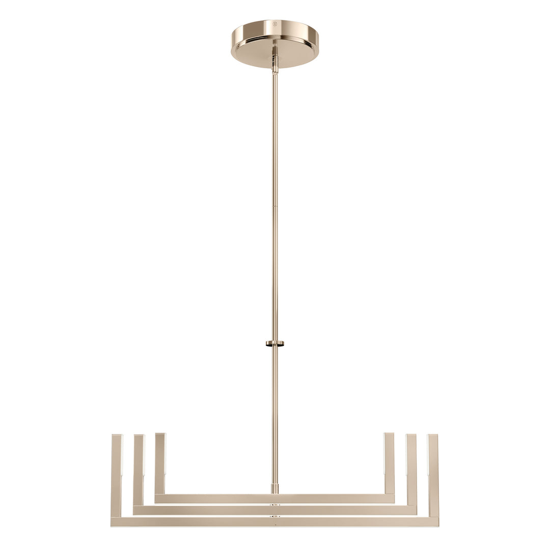Kichler Canada - 84313PN - LED Chandelier - Priam - Polished Nickel