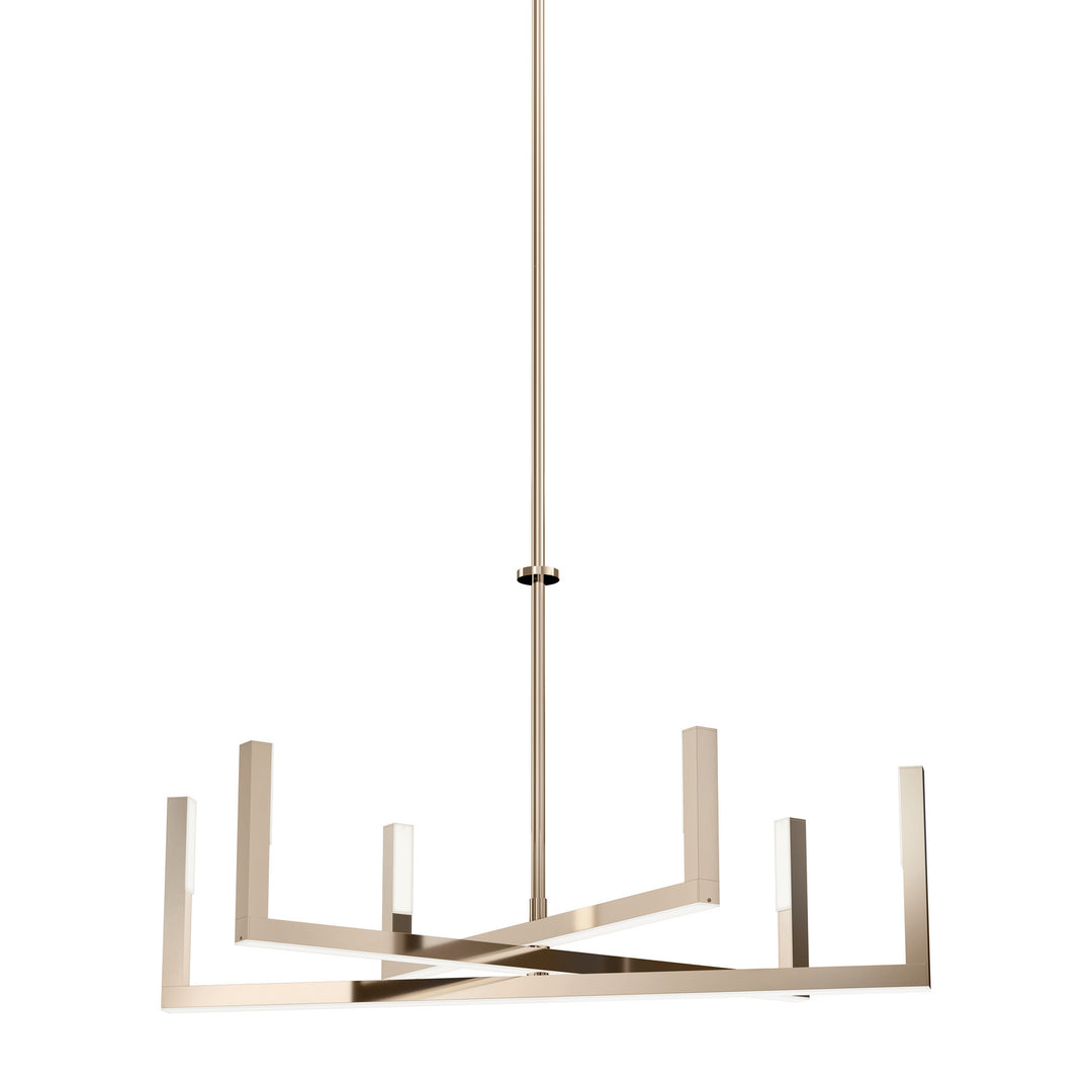 Kichler Canada - 84313PN - LED Chandelier - Priam - Polished Nickel