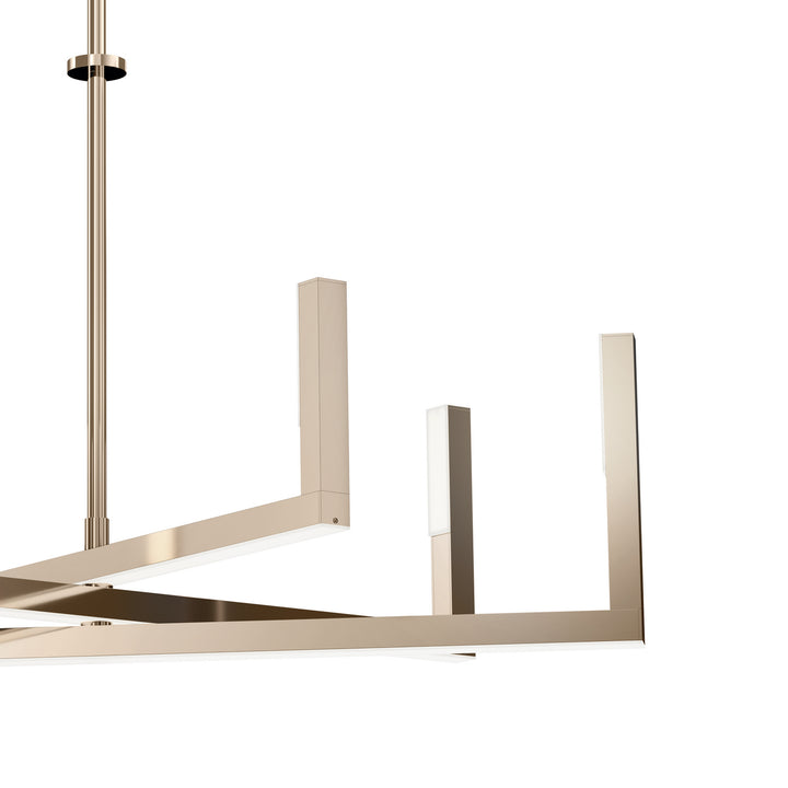 Kichler Canada - 84313PN - LED Chandelier - Priam - Polished Nickel