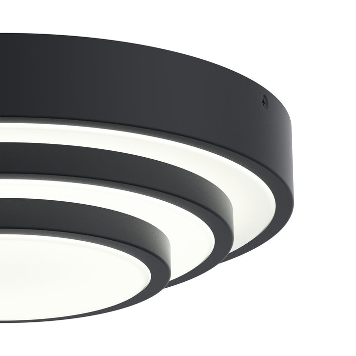 Kichler Canada - 84320MBK - LED Flush Mount - Dombard - Matte Black
