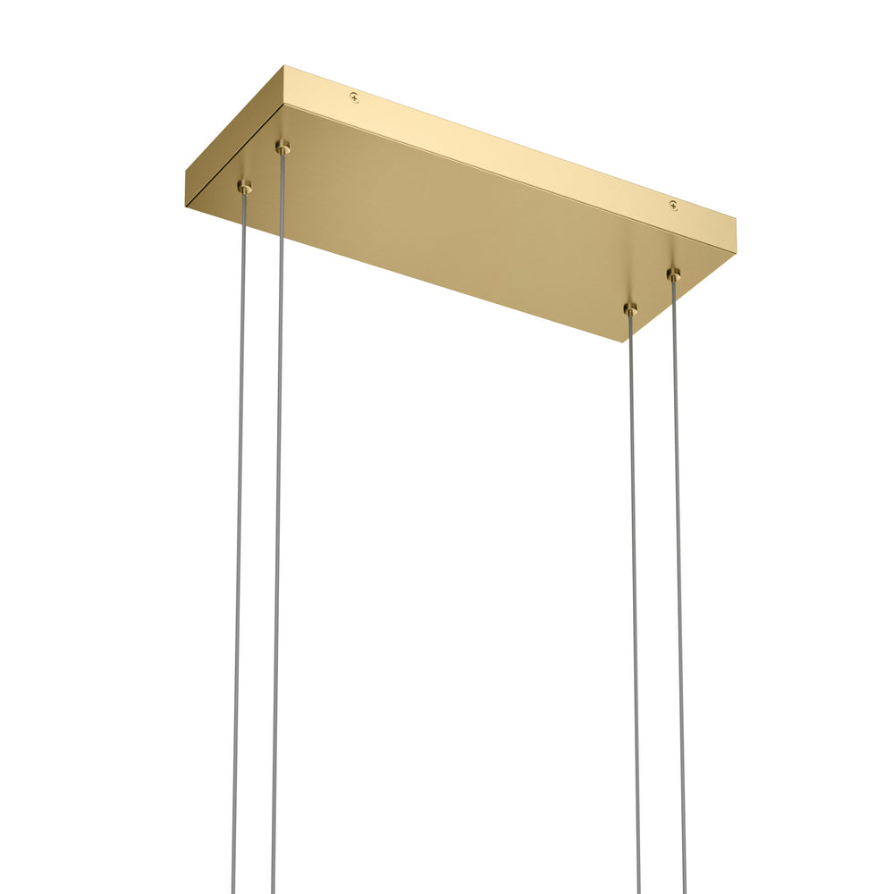 Kichler Canada - 84322CG - LED Linear Chandelier - Jestin - Champagne Gold