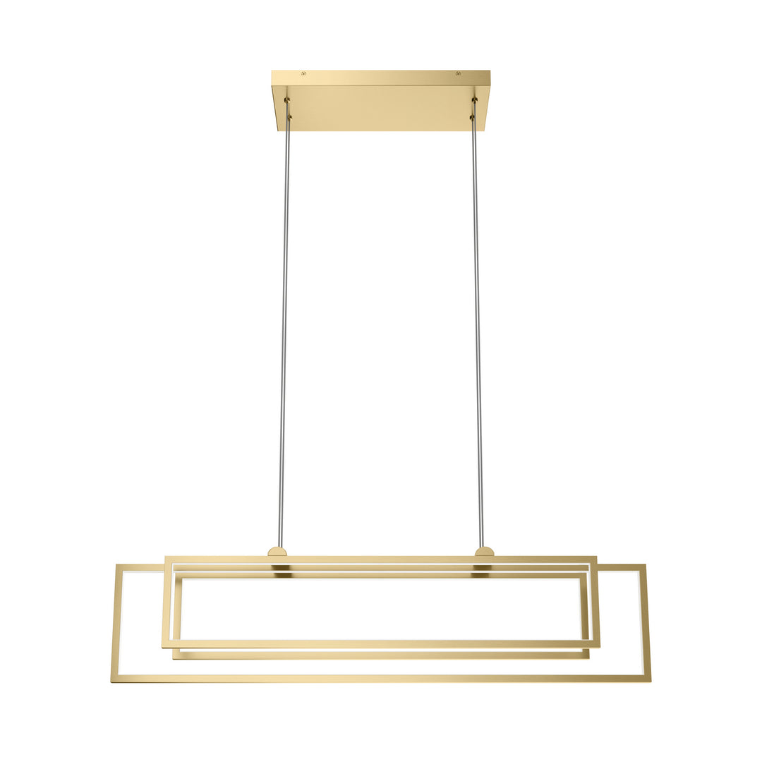 Kichler Canada - 84322CG - LED Linear Chandelier - Jestin - Champagne Gold