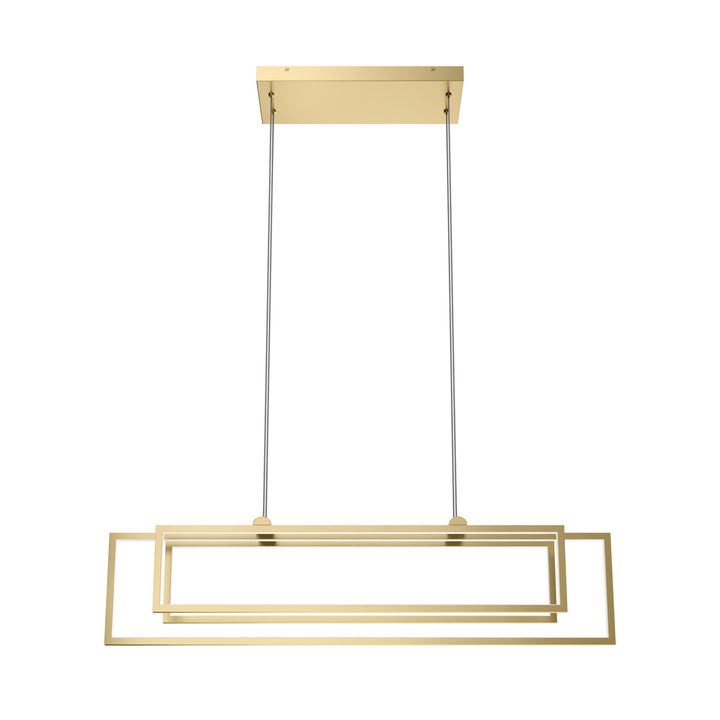 Kichler Canada - 84322CG - LED Linear Chandelier - Jestin - Champagne Gold