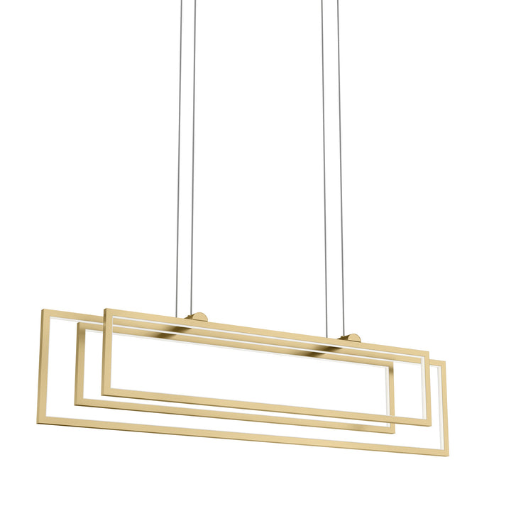 Kichler Canada - 84322CG - LED Linear Chandelier - Jestin - Champagne Gold