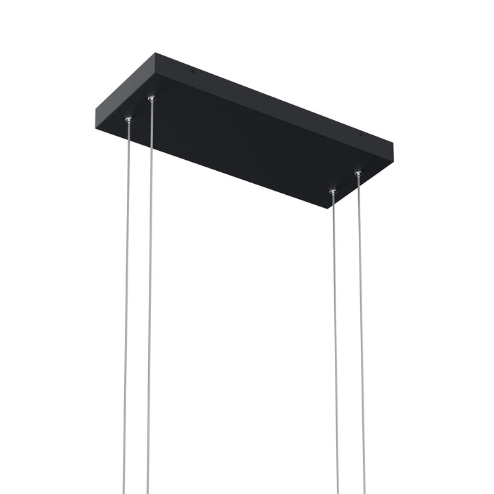 Kichler Canada - 84322MBK - LED Linear Chandelier - Jestin - Matte Black