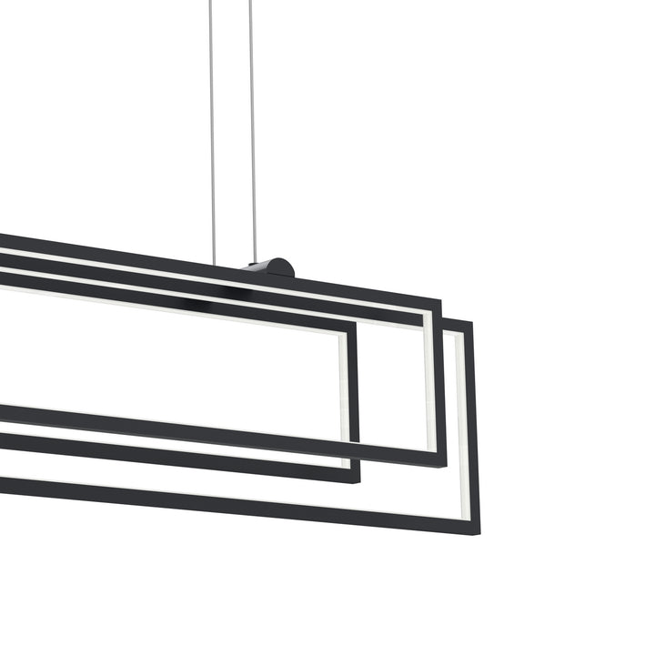Kichler Canada - 84322MBK - LED Linear Chandelier - Jestin - Matte Black