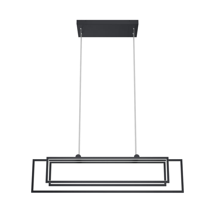 Kichler Canada - 84322MBK - LED Linear Chandelier - Jestin - Matte Black