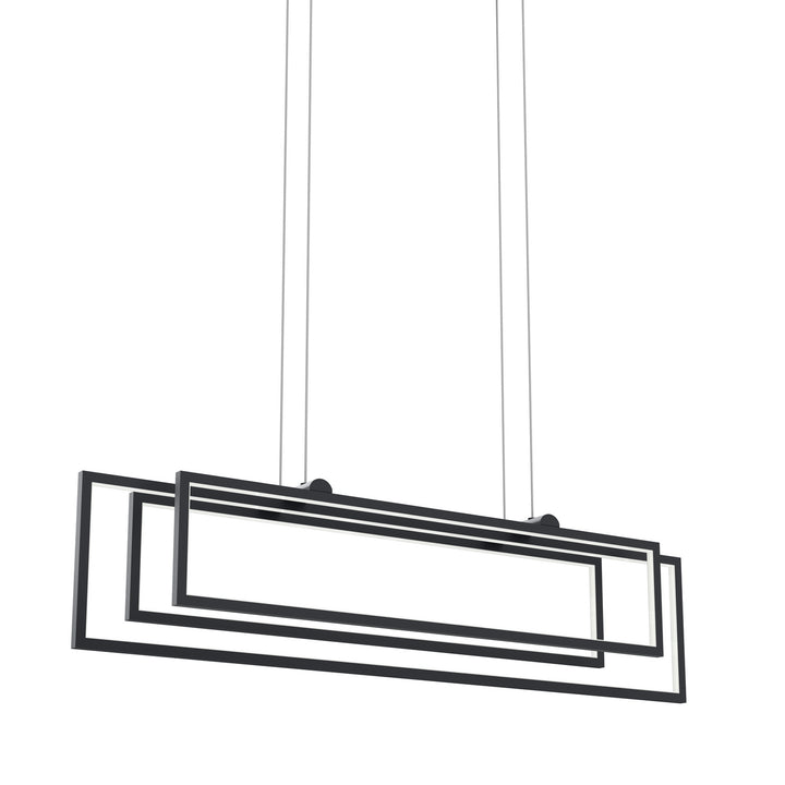 Kichler Canada - 84322MBK - LED Linear Chandelier - Jestin - Matte Black