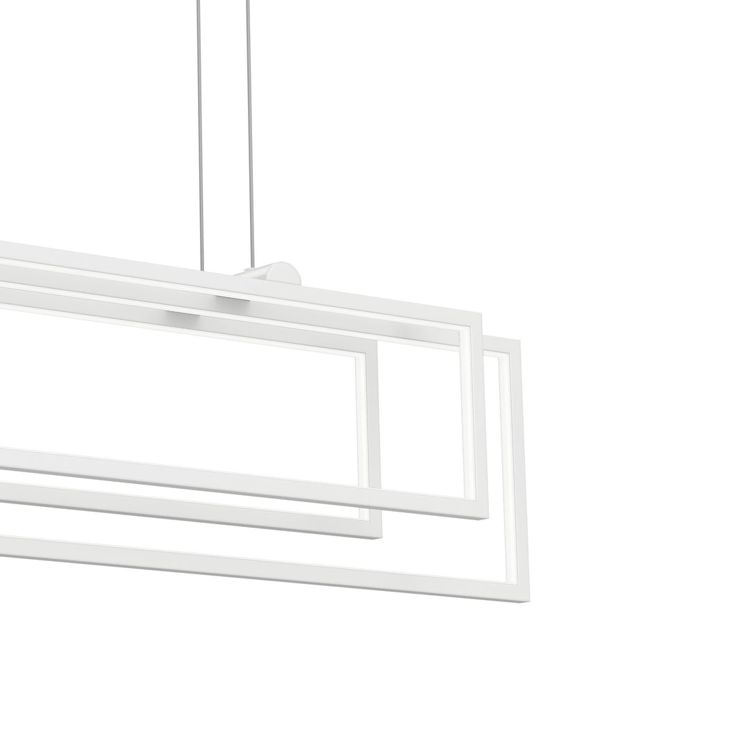 Kichler Canada - 84322WH - LED Linear Chandelier - Jestin - White