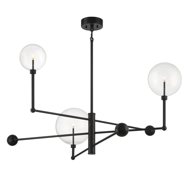 Meridian - M100100ORB - LED Chandelier - English Bronze