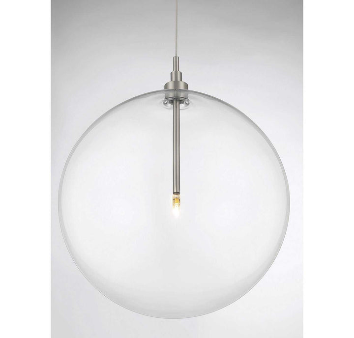 Meridian - M70114BN - LED Pendant - Brushed Nickel