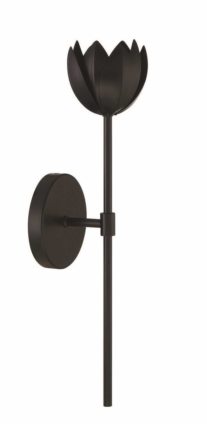 Meridian - M90081MBK - One Light Wall Sconce - Matte Black