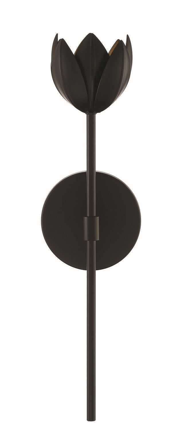 Meridian - M90081MBK - One Light Wall Sconce - Matte Black