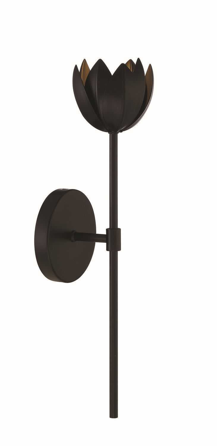 Meridian - M90081MBK - One Light Wall Sconce - Matte Black