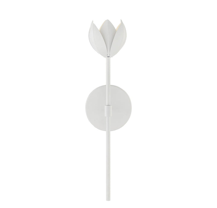 Meridian - M90081WH - One Light Wall Sconce - White