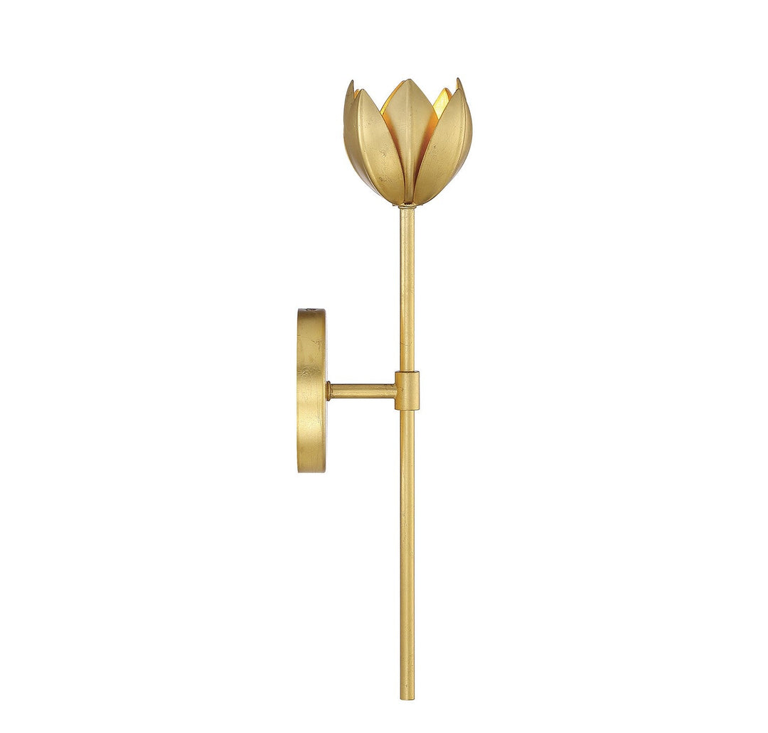 Meridian - M90081TG - One Light Wall Sconce - True Gold