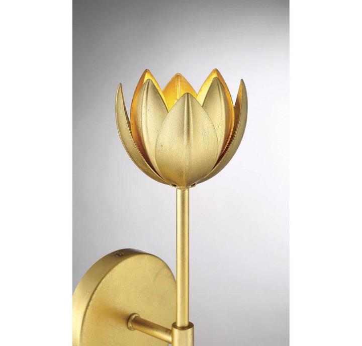 Meridian - M90081TG - One Light Wall Sconce - True Gold