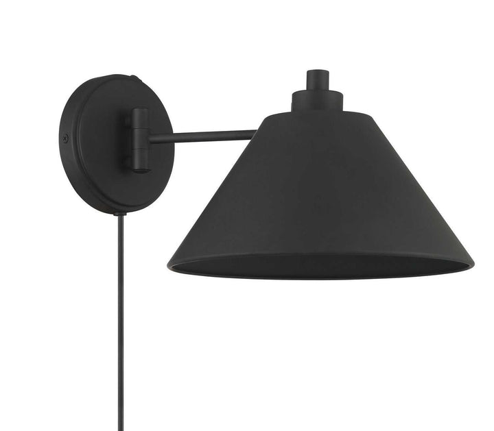 Meridian - M90086MBK - One Light Wall Sconce - Matte Black