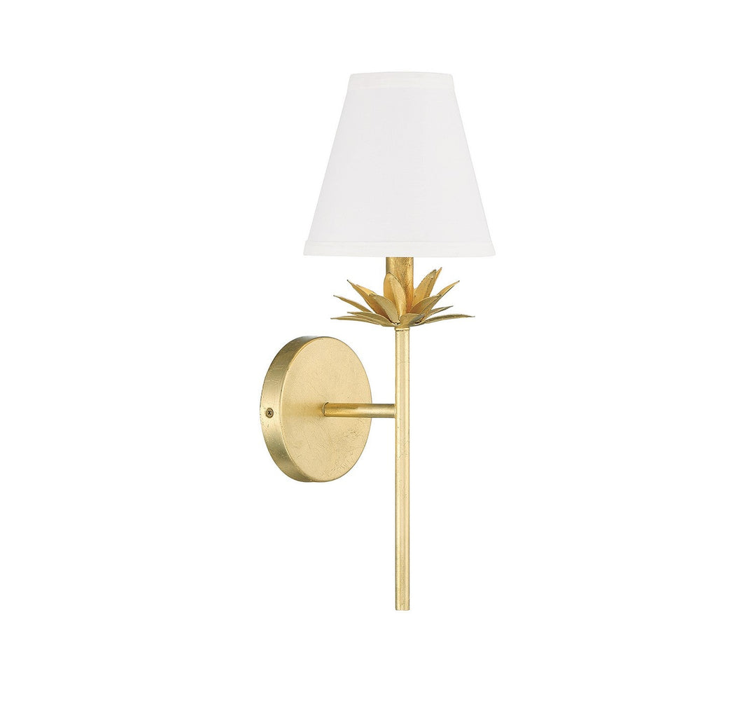 Meridian - M90077TG - One Light Wall Sconce - True Gold