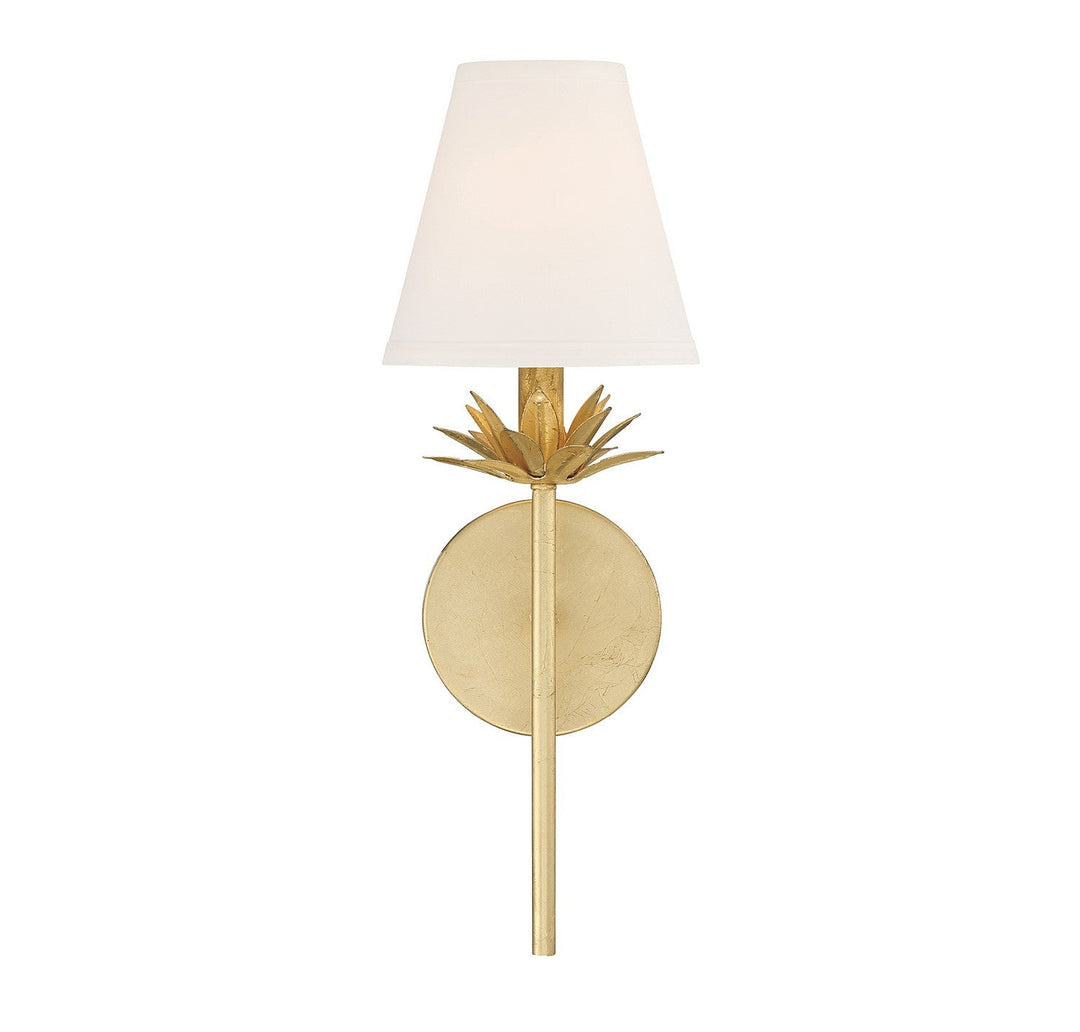 Meridian - M90077TG - One Light Wall Sconce - True Gold