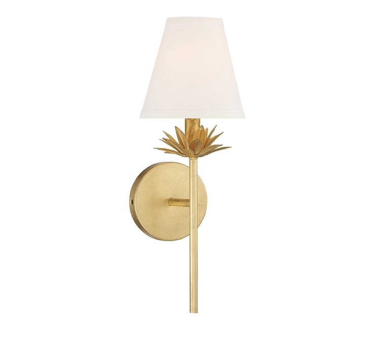 Meridian - M90077TG - One Light Wall Sconce - True Gold