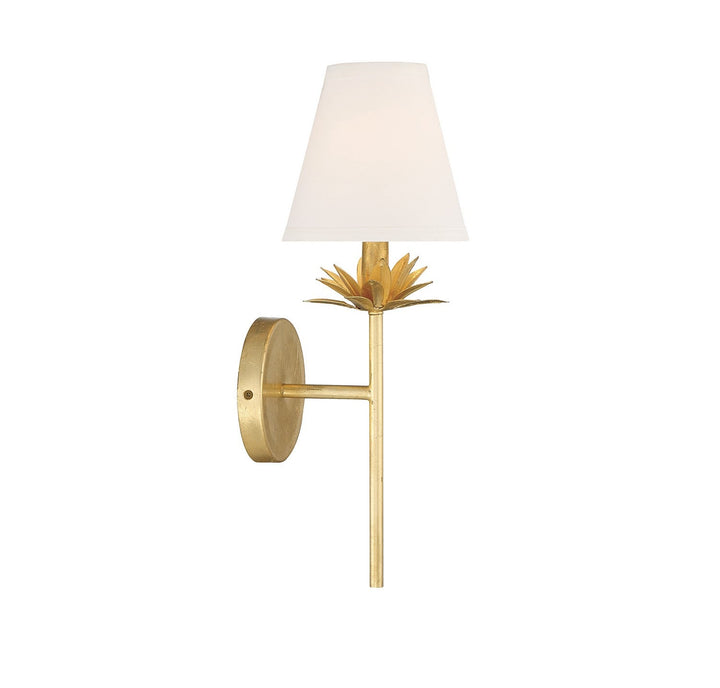Meridian - M90077TG - One Light Wall Sconce - True Gold