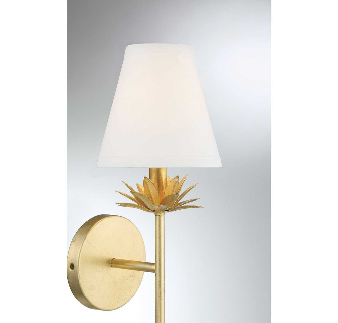 Meridian - M90077TG - One Light Wall Sconce - True Gold