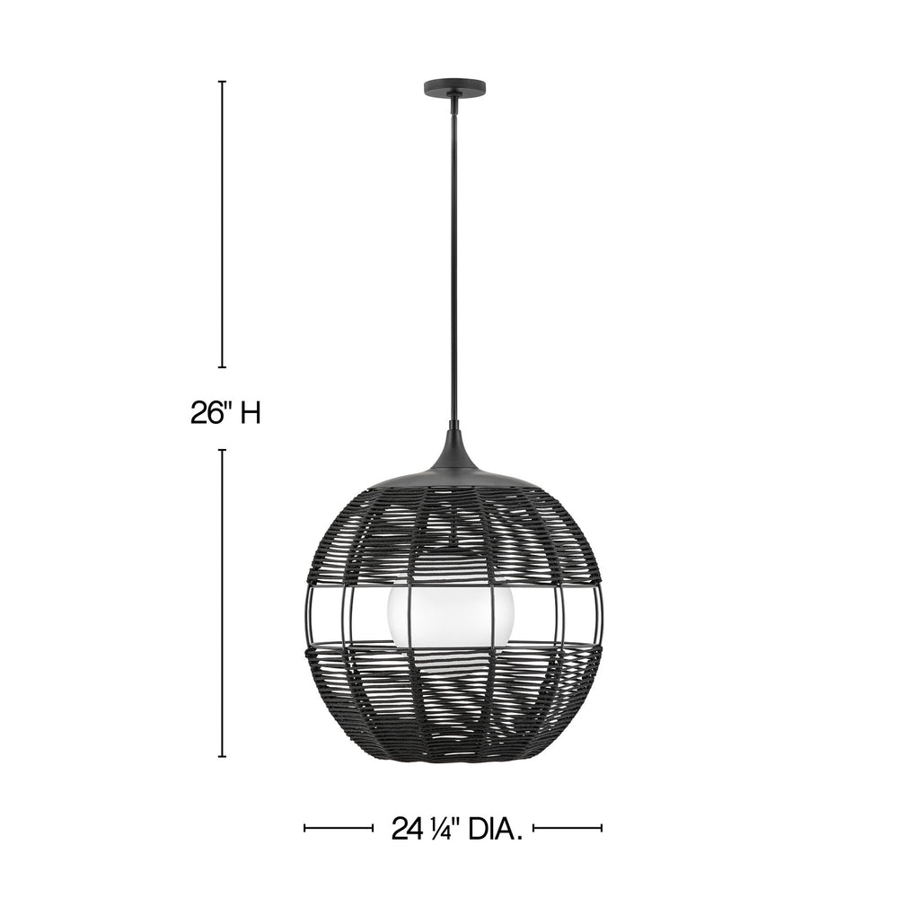 Hinkley Canada - 19675BK - LED Chandelier - Maddox - Black