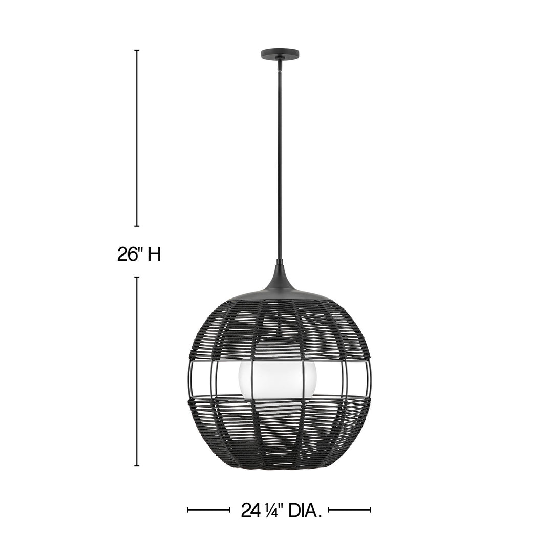 Hinkley Canada - 19675BK - LED Chandelier - Maddox - Black